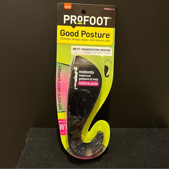 Shoes - ProFoot Good Posture Orthotic Arch Support Women’s 6-10 NIB